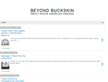 Tablet Screenshot of beyondbuckskin.com